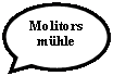 Sprechblase: oval: Molitorsmhle